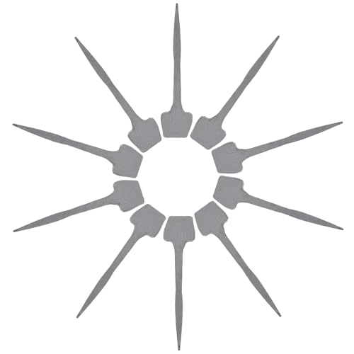 JOINPAYA Clavos para Herraduras de Hierro 4 Cm 10 Piezas Clavos de Herradura Resistentes y Prácticos Herramienta Metálica Accesorios para Cuidado y Mantenimiento de Caballos