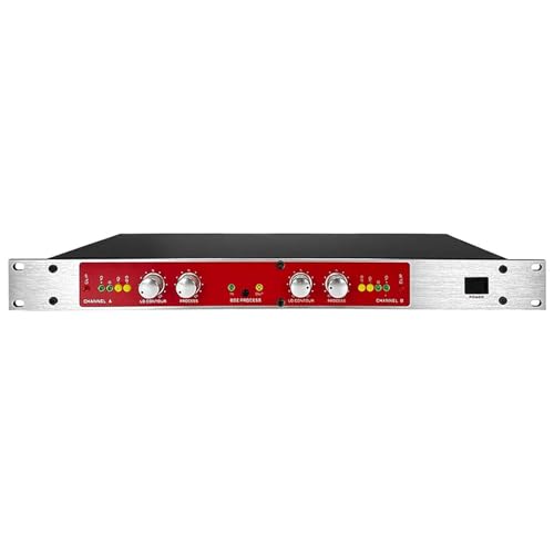 Procesador vocal: excitador de sonido profesional para actuaciones en vivo, karaoke y mejora de audio de estudio con control de volumen