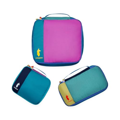 Cotopaxi Cubo Packing Travel Bundle Del Dia, Random Color, One Of A Kind, No Cubes Are The Same