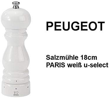 Miniatura 3 de Peugeot Paris U'Select - Molinillo de sal, 7 pulgadas, lacado blanco