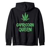 Capricorn Queen Weed Marijuana Leaf Funny Gifts
