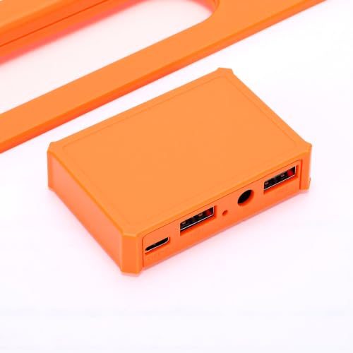 Panel solar plegable 30W monocristalino con salidas USB C y DC Ausla 7