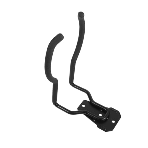 FUTUREORYY ヘビーデューティ壁掛けガレージフック 耐荷重設計 多用途収納ツールハンガー 電動工具 園芸用具対応 ブラック