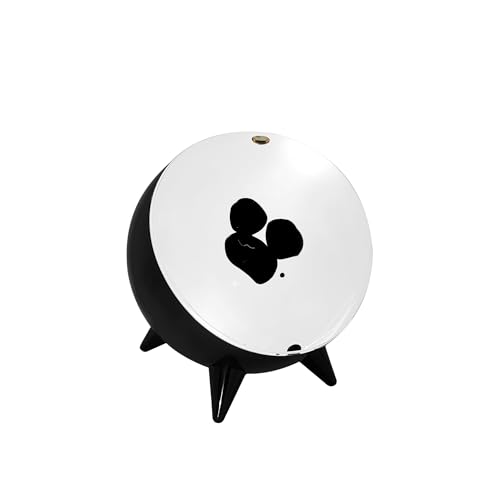 Lonyiabbi Ferrofluid Sound Visualizer, Rhythm Lamp, Ferrofluid Dancing to The Beat of The Music, Symbiont in a Bottle, Perfect for Gaming, Not a Speaker (Black)