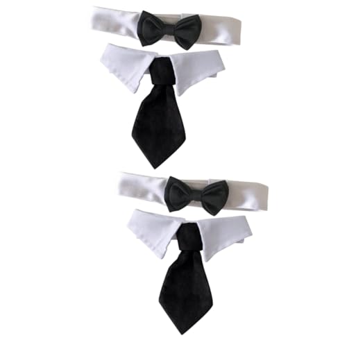 Pack de 4 pajaritas ajustables y elegantes para mascotas en bodas y fiestas 2