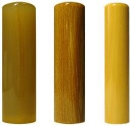 印鑑･はんこ 個人印3本セット　実印： 純白オランダ 18.0mm 銀行印： 楓 16.5mm 認印： アカネ 15.0mm 最高級