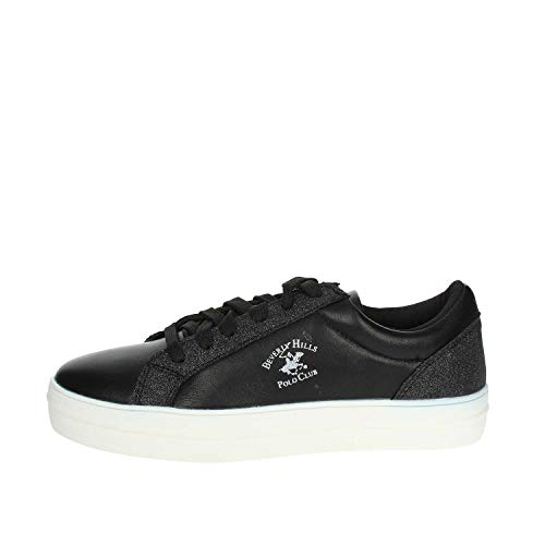 Beverly Hills Polo Club BH-3013 Sneakers Mujer Negro 36