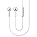 New OEM Samsung 3.5mm Premium Sound/Stereo Earbud Headphones with Remote and Mic for Galaxy S6 S6 Edge S5 S4 Note Edge 4 3 2 EO-EG900BW and Cable tie Cable Organizer Bundle Package (Bulk)