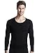 Produktbild SUSA Unterhemd Herren Angora 1/1 A I Unterwäsche für Männer aus weicher Angora- & Baumwolle I Gute Wärmeisolation I Unterhemd Langarm Herren I schwarz I GR L