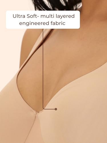 Image of Women Underwired Minimizer Bra with Adjustable Straps | Seamless and Invisible | Non-Padded Full Coverage and Breathable Bra | Light Minimising Effect