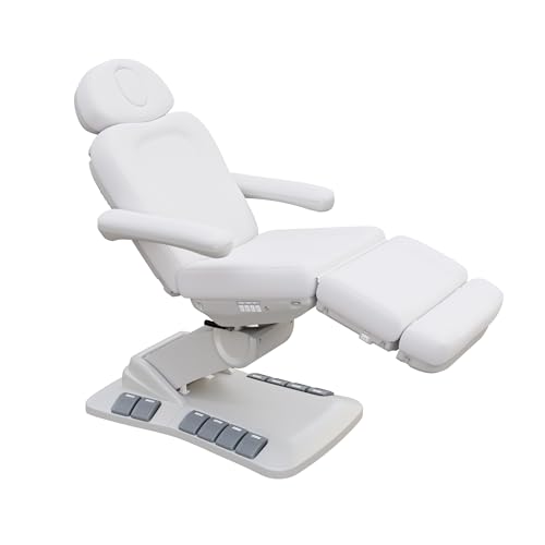 Source One Beauty 2246EB Spa Numa Swivel+ 4 Motor Electric Treatment Chair Bed With Built-In Foot Pedals cover