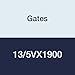 Gates 13/5VX1900 Super HC Molded Notch Powerband Belt, 5VX Section, 8-1/8" Overall Width, 35/64" Height, 190.0" Belt Outside Circumference