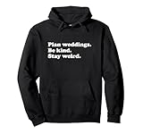 Photo Gallery divertente wedding planner felpa con cappuccio Photo Gallery divertente wedding planner felpa con cappuccio