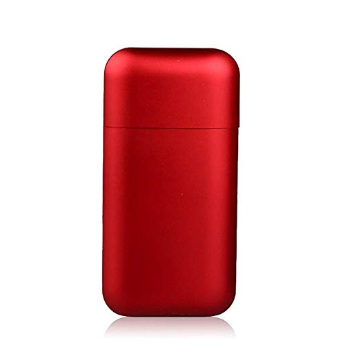 LXTIN Étui à Cigarettes pour Femmes Ultra-Mince Portable boîte à Cigarettes en métal Couverture Automatique Porte-Cigarette Multifonctionnel Peut accueillir 18 Cover