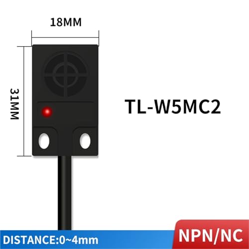 Sensor de detección de metales TL-W5MC2 interruptor inductivo PNP NO 2
