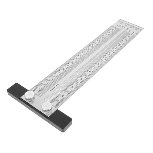 NUOBESTY Shape Woodworking Ruler Marking Measuring Tool for Carpenters Engineers Precision Positioning and Versatile Use