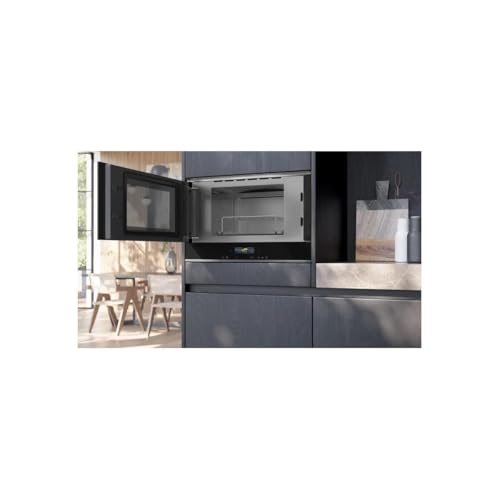 Siemens BE732L1B1 Iq700 - Microonde Da Incasso, Nero, Cookcontrol10, Programmi Automatici, Humidclean Plus, Pulizia Degli Interni, Funzione Grill, Tecnologia Inverter A Microonde - 3