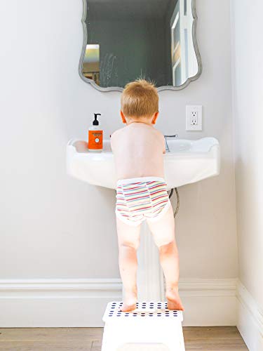 Image of Under the Nile Organic Cotton Sea Breeze Ombre Stripe Potty Training Pants, 12-24 Months