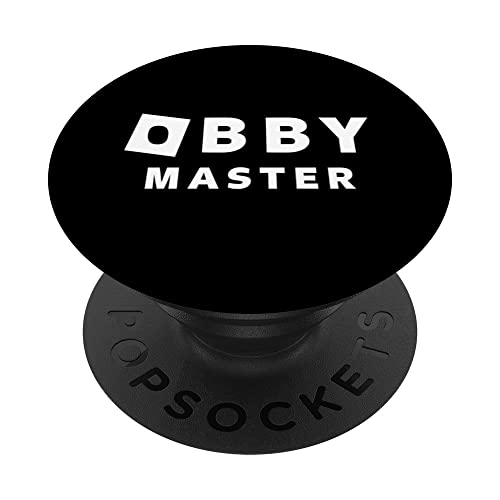 Obby Master PopSockets Swappable PopGrip, Black