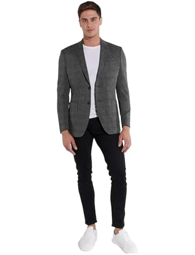 Veste pied-de-poule homme pour corriger la silhouette en costume formel
