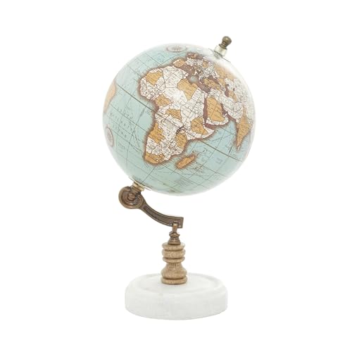 Deco 79 Marble Globe with Marble Base, 7