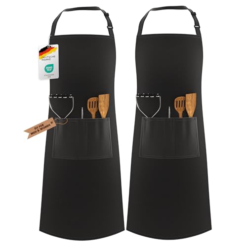 2 tabliers – Noir – Grand