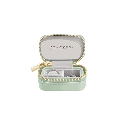 Stackers Boîte à bijoux de voyage petite vert sauge