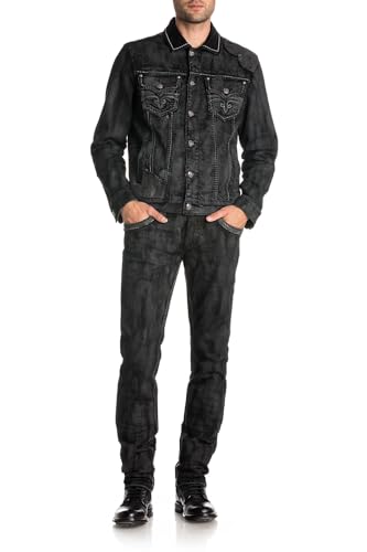 Rock Revival Men's Denim Jacket2