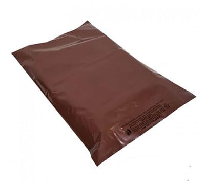 Brown 10" x 14" Plastic Mailing Bags 1000 Pack