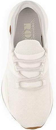 New Balance Women's Fresh Foam Roav V1 Running Shoe, Paper White/Gum, 8 M — view 4