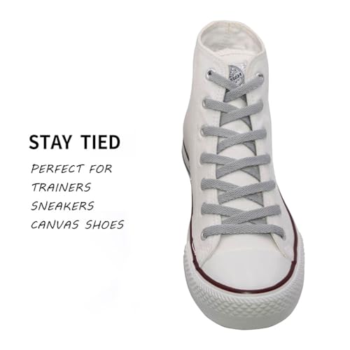 Image of VSUDO Flat Sneaker Shoe Lace, Flat Shoe String for Sneaker, Athletic Shoelace