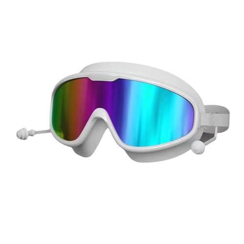 Lunettes de natation enfants vue large équipement natation avec bouchons