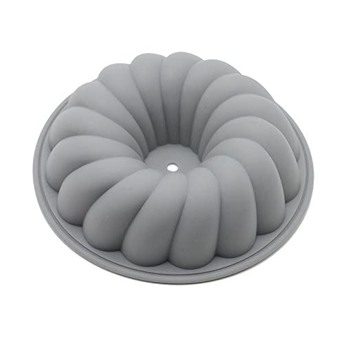 GlobalNiche® Grey: Ulknn Silicone Hollow Chocolates Mold Donuts Cake Decorating Ice Moulds 12.5 * 3Cm Mousse Baking Decorating Tools