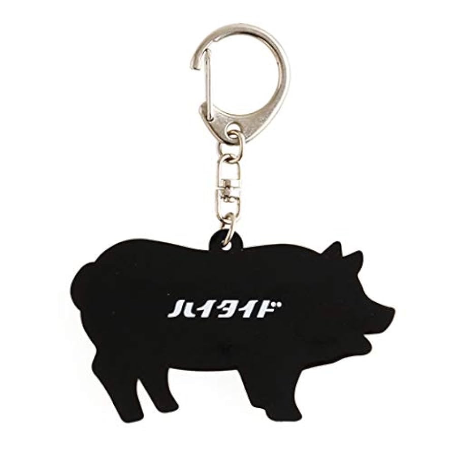 レトロ☆ぶた☆キーホルダー☆ キーホルダー ぶた かわいい オートバイ サングラス 2D アクリル