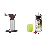 Contenido : 200 ml IBILI 704500 Gourmet Profesional Soplete + 727020 Gas Butano Azul Universal 200 Ml