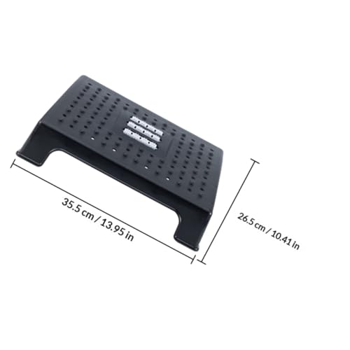 Repose-pieds de bureau multifonction avec surface massante en PP - 3