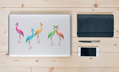 Image of Stickers - Wall Adhesive - Flamingo, 1 Sheet, 29,7 x 21 cm
