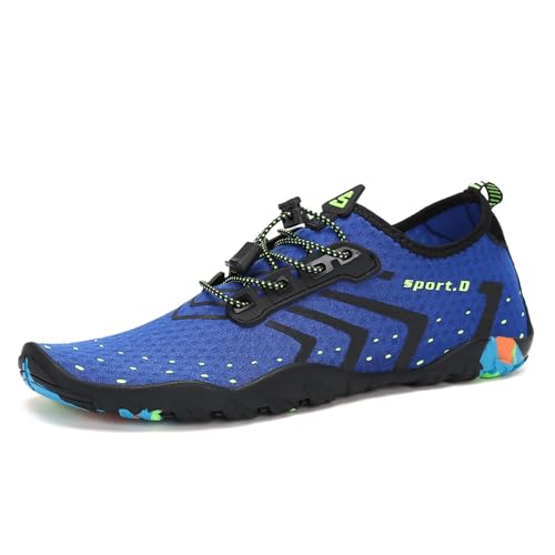 Image of SAGUARO Water Shoes for Women - Barefoot Quick-Dry Aqua Sock, Lightweight, Breathable for Swimming, Beach and Outdoor Activities Size 5.5-10.5
