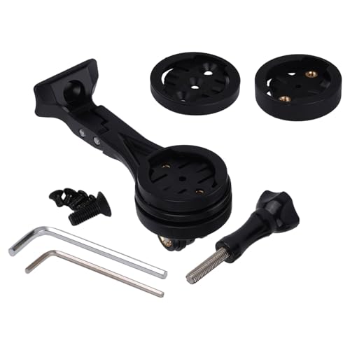 Design elegante: con un elegante colore nero, questo supporto si fonde perfettamente con l'estetica della tua moto, aggiungendo un tocco di stile alla tua attrezzatura da ciclismo.