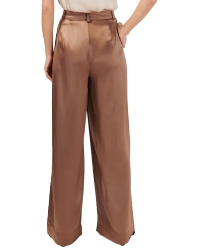 Wide Leg Noura Pant in Nutshell by CAMI NYC2