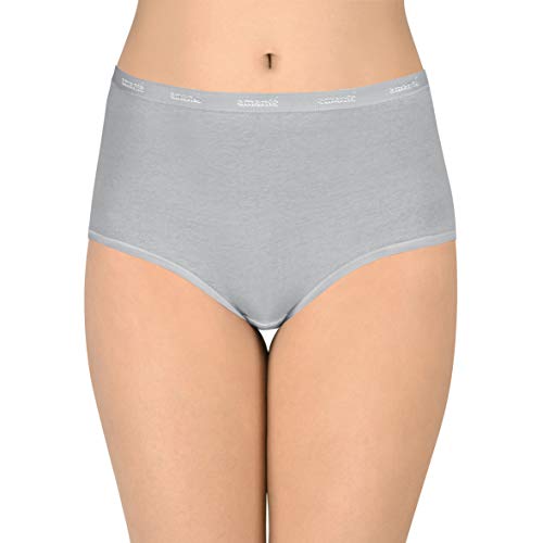 Image of Amante Solid Cotton Full Brief Panty Pack(Pack of 3)