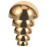 ROMISBABA 5 Stück 5 teiliges Edelstahl Halbku dekokugeln für Garten spiegelpolierte reflektierende Kugeln in verschiedenen Größen für attraktive Garten und Wohnraumdeko