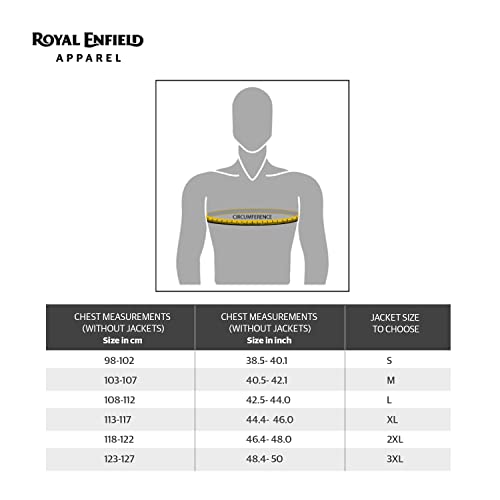 Royal Enfield Windfarer Riding Jacket Olive(XL) 44 Cm Knox Flexiform Ce Level 1 Certified Protectors At Shoulders And Elbows / High Abrasion-Resistant mesh with high air permeability