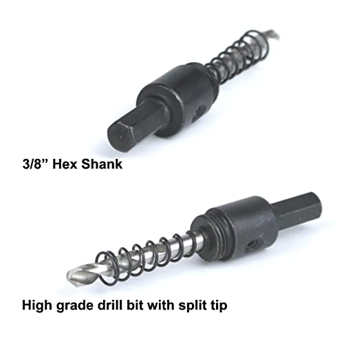 51Mm 2 Inch Hole Saw,Hss Bi-Metal Hole Cutter With Arbor Mandrel For Cutting Steel,Aluminium,Brass,Copper,Zinc,Tin,Wood #TOP5