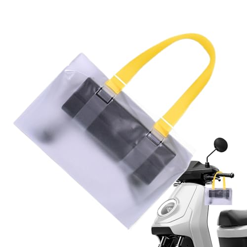 Bolsa de batería con y -bike - bolsa protectora para bicicleta en bicicleta | Bolsa para cargador de bicicletas eléctricas | Bolsa de protección del cargador de motocicleta | Control resistente a