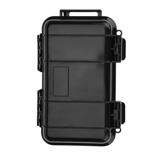 3 Types Waterproof Dry Box Protective Case, AntiPressure Airtight Survival Case and Pressure Proof Waterproof Sealed Box Survival Storage Case (Model B External Dimensions: 190 * 120 * 52mm)
