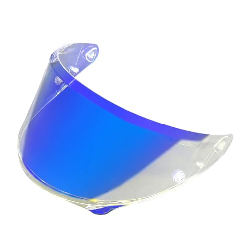 ヘルメットバイザー, Rpha12N Helmet Shield for HJC HJ42 Rpha12 Rpha12 Carbon Motorcycle Face Visor Lentes para Ca-sco(Clear Blue)