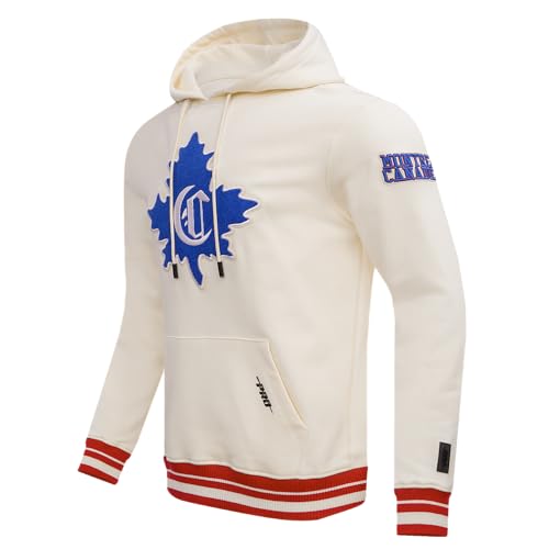 Image of Pro Standard Men's NHL Retro Classics Brushed Back French Terry Pull Over Hoodie