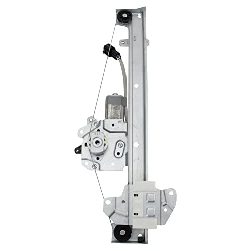 Image of TRQ Front Driver Side Power Window Motor and Regulator Assembly One Touch Anti Pinch Compatible with 2014-18 Nissan Altima 2013 Altima Sedan