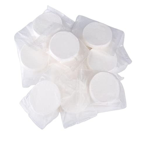 Colcolo Mini Toallas comprimidas de algodón Desechables de 100 Uds, toallita desmaquillante Suave, Toalla para lavarse la Cara, toallita de Manos para Viajes